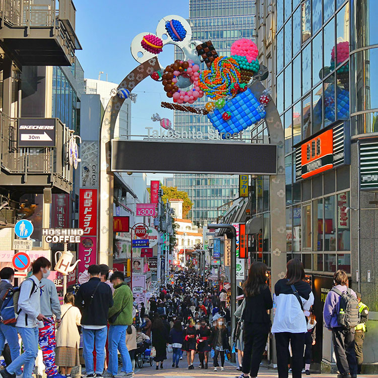 Takeshita Street area Harajuku