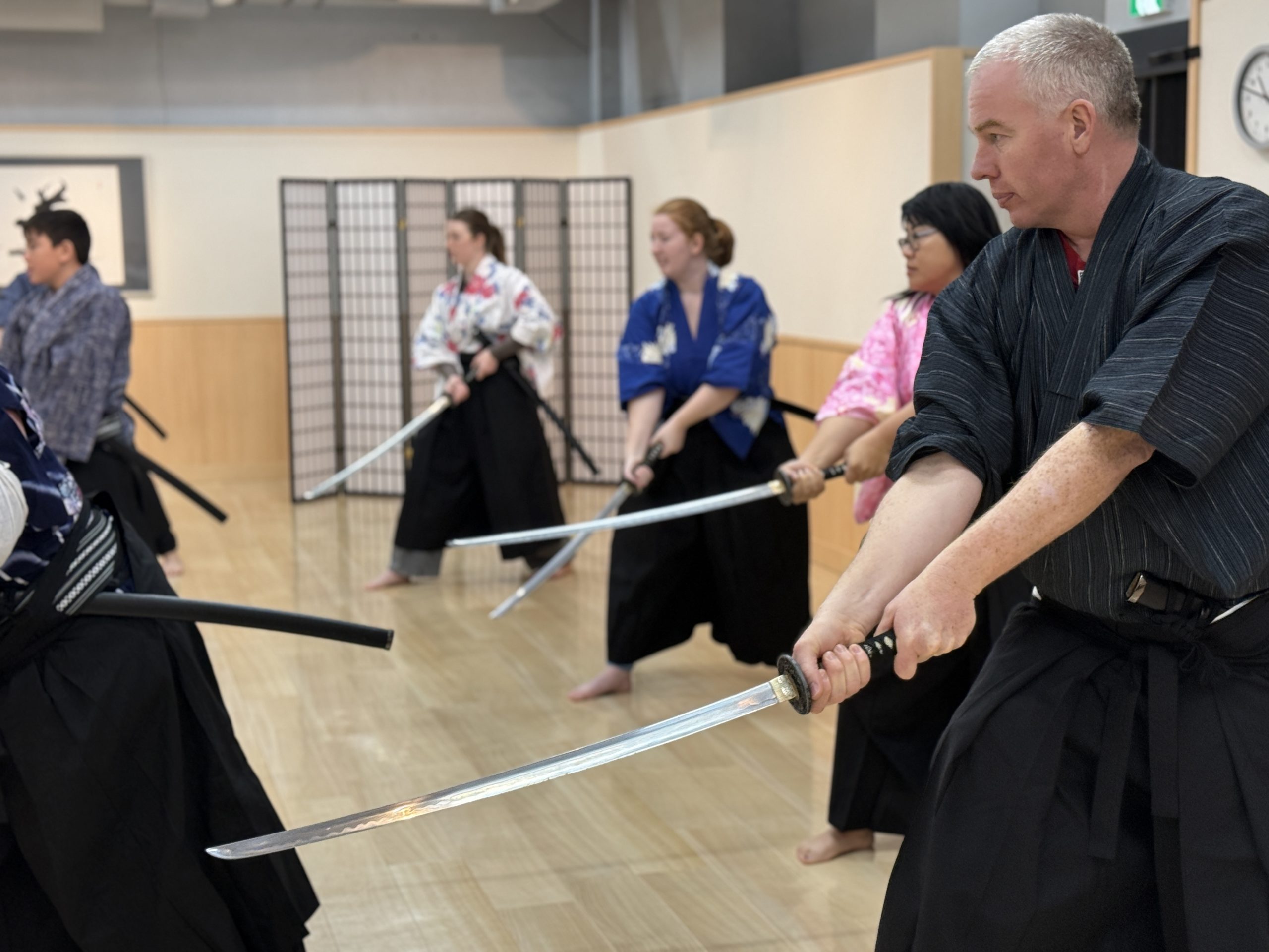 Training flow samurai experience